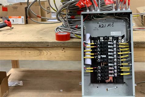 junction box for 40 amp breaker|40 amp sub panel box.